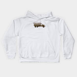 GMC Preston 44 Cargo Truck Kids Hoodie